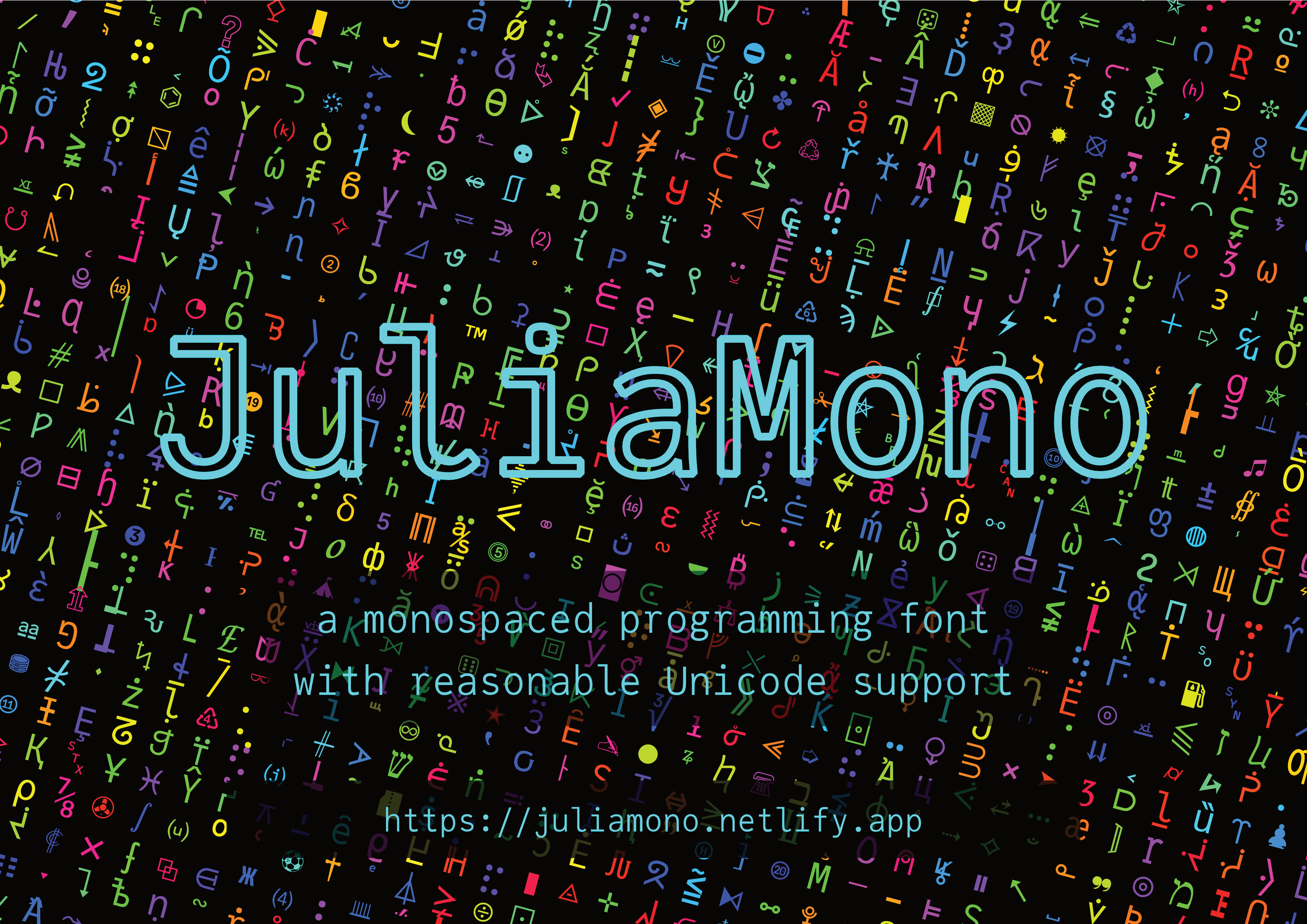 The Juliamono Typeface